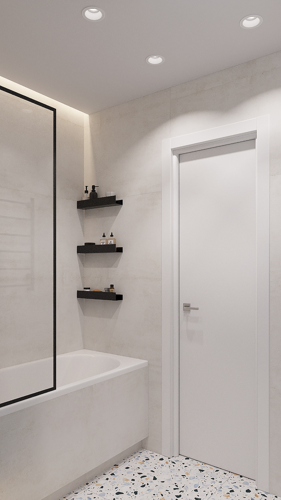 Дизайн-проект квартиры 37,74 кв.м. г.Томск ЖК Северный парк