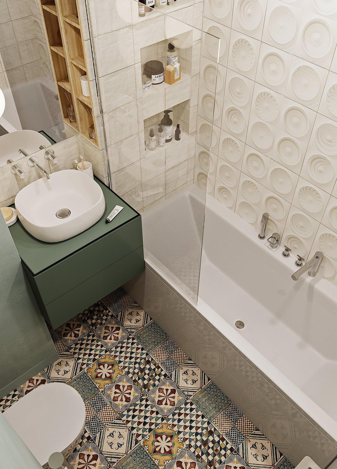 Теплая квартира в "колониальном стиле"