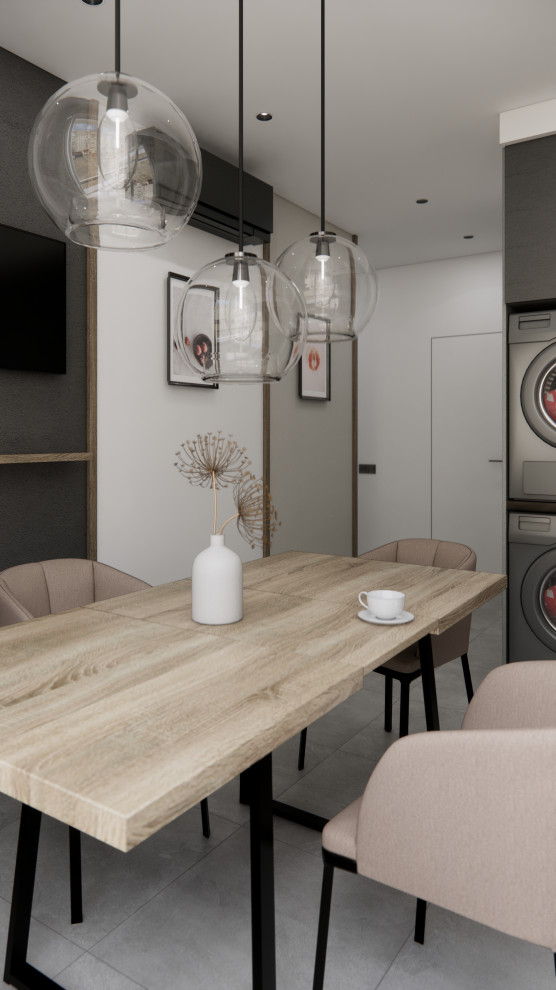 Квартира в Мытищах с элементами лофта