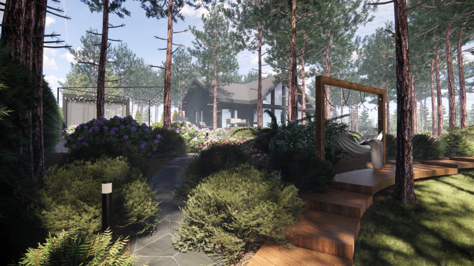 Выход к реке