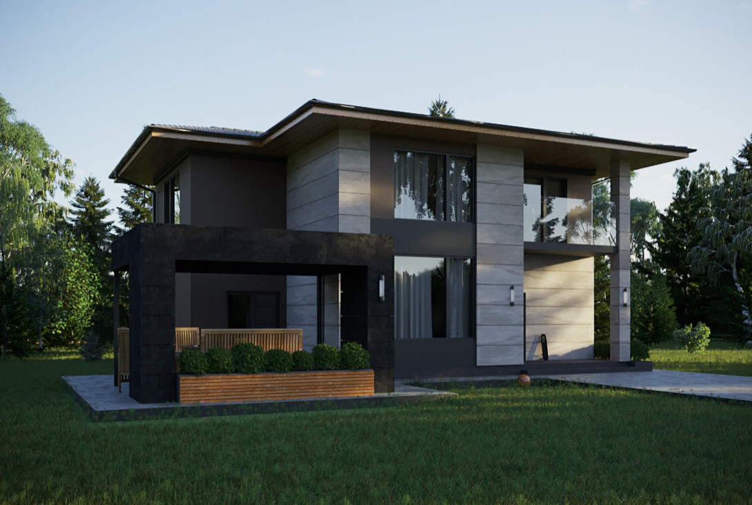 Дизайн-проект фасадов