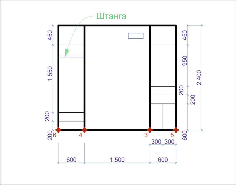 гардеробная