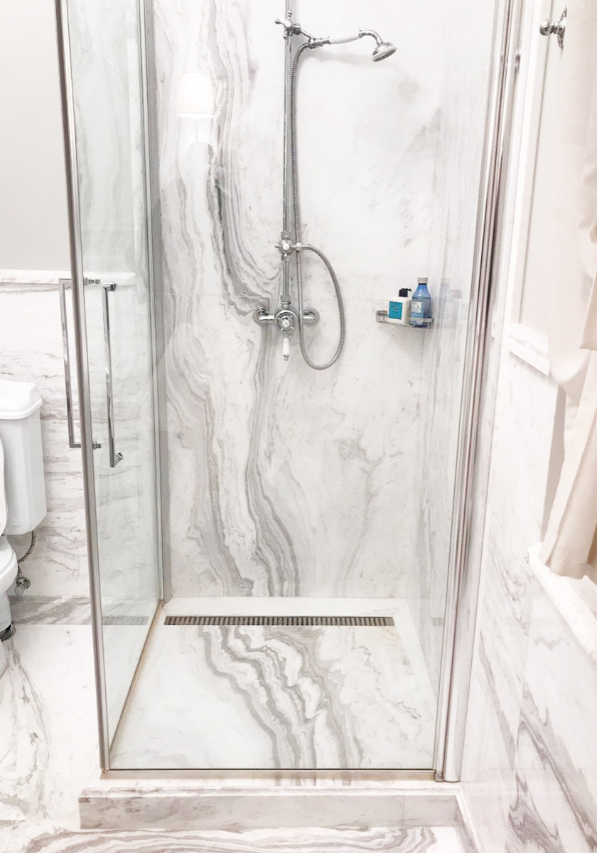 Обложка проекта: Ванна комната из мрамора Venus