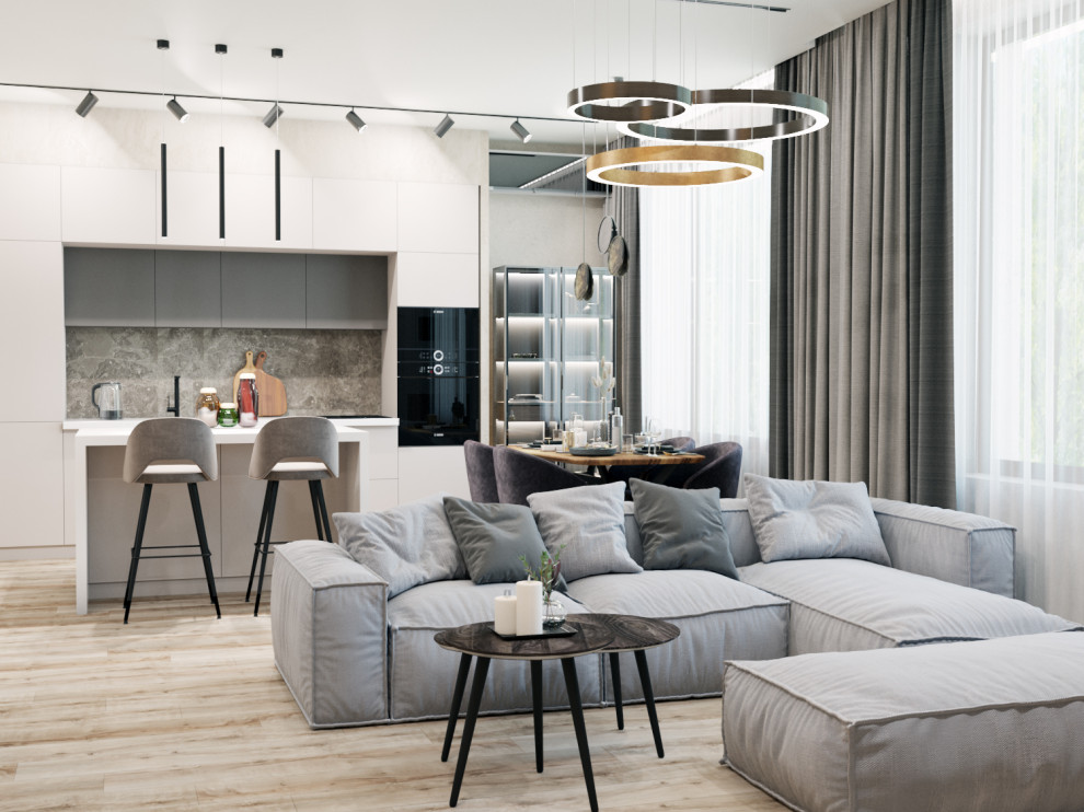 Дизайн-проект квартиры в Москве / ЖК Свобода