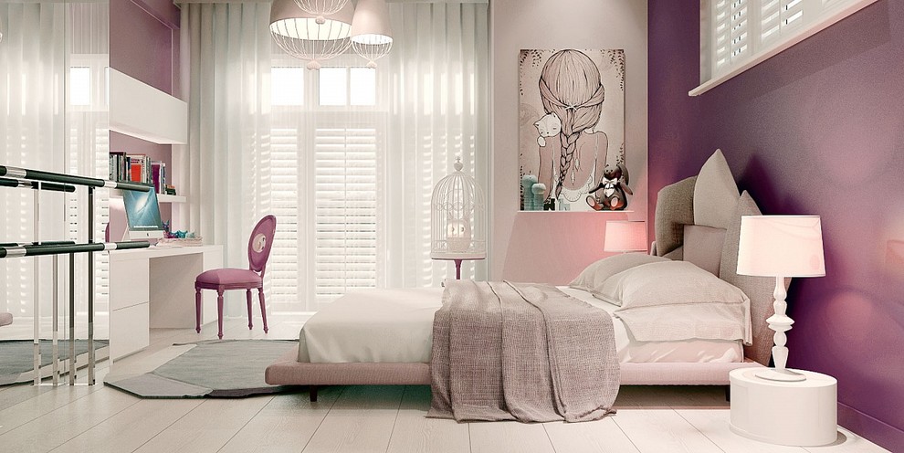Интерьер детской комнаты для девочки