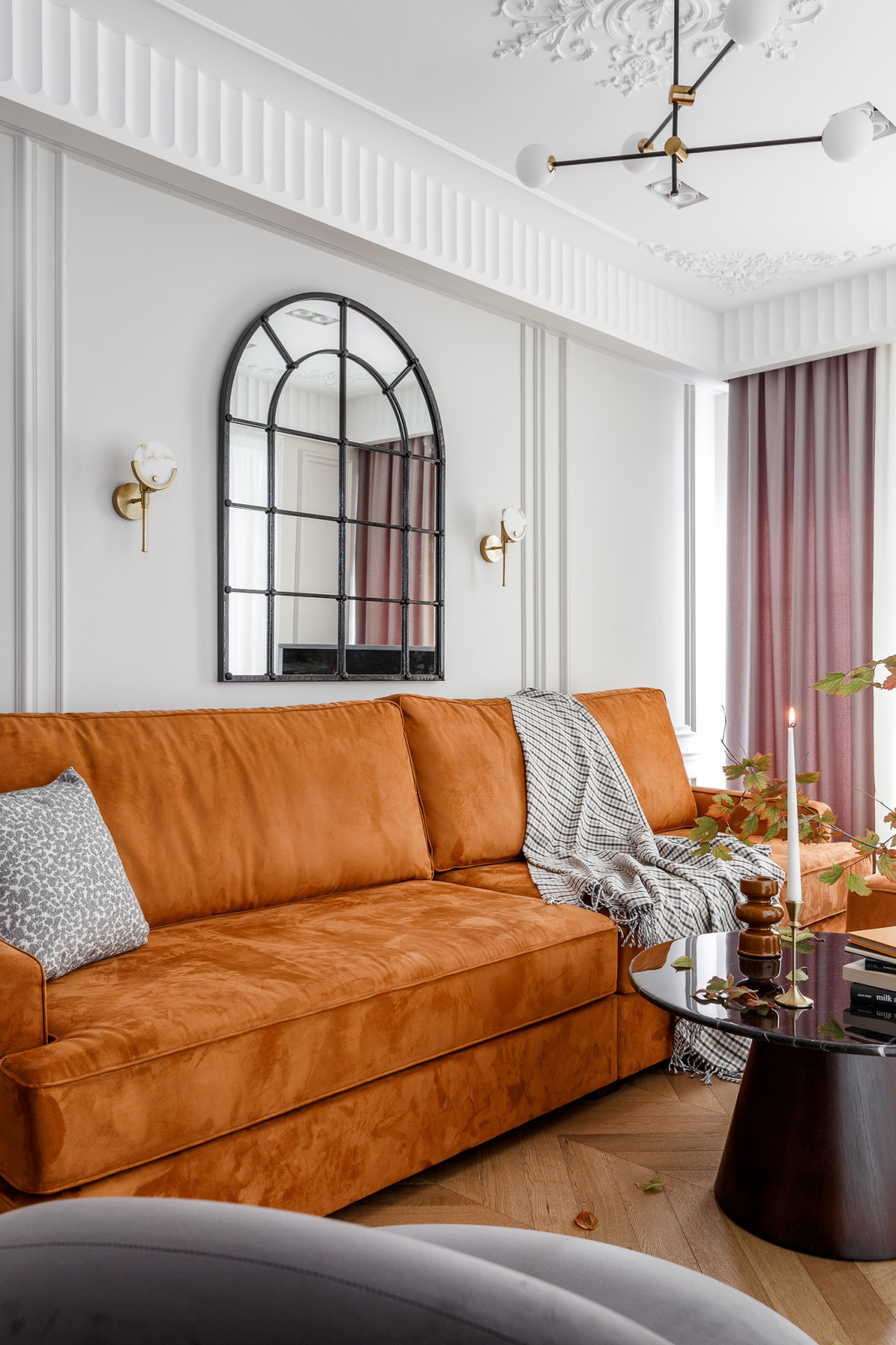 Реализованный дизайн проект квартиры в ЖК "Горный"