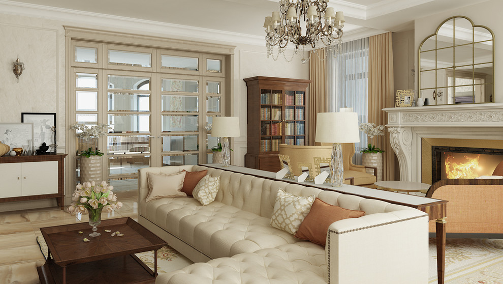 Интерьер дома 450 кв.м.