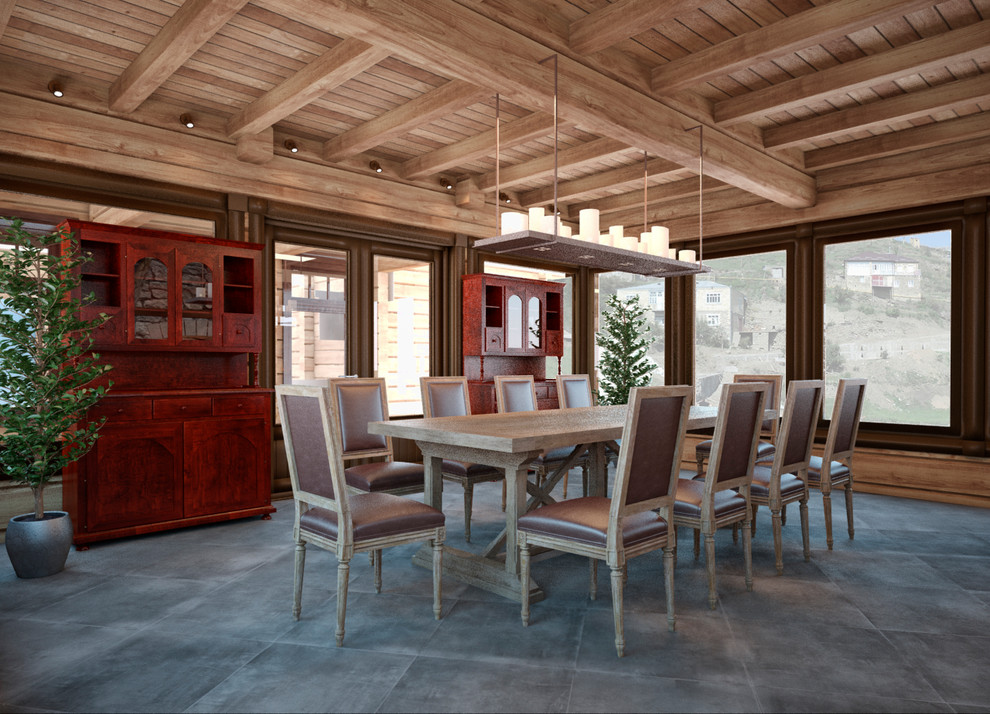 Дом с видом на горы