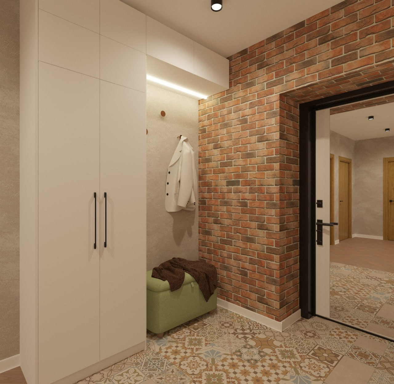 Обложка проекта: Двухкомнатная квартира для сдачи в аренду