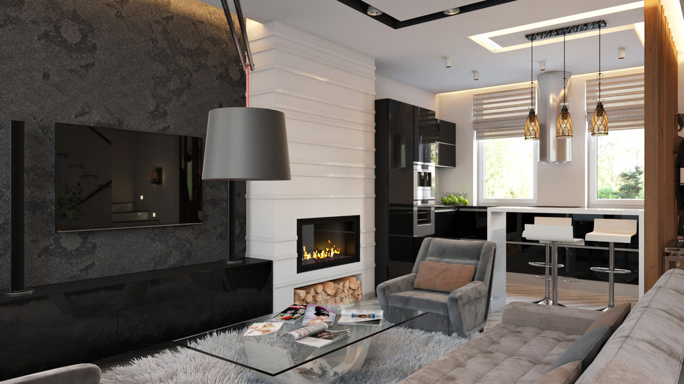 Дизайн проект таун хауса в стиле эко - минимализм