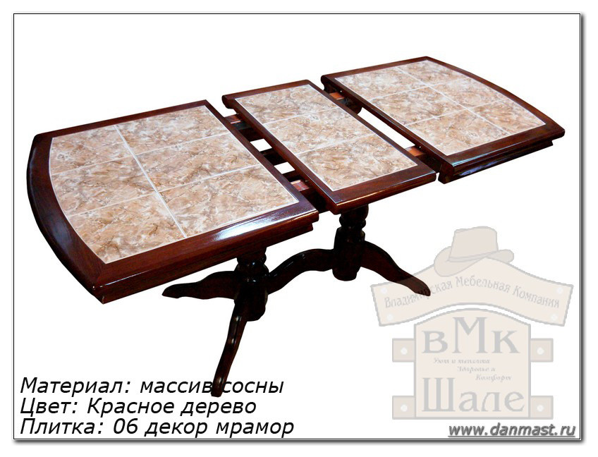 Обеденные столы из массива сосны