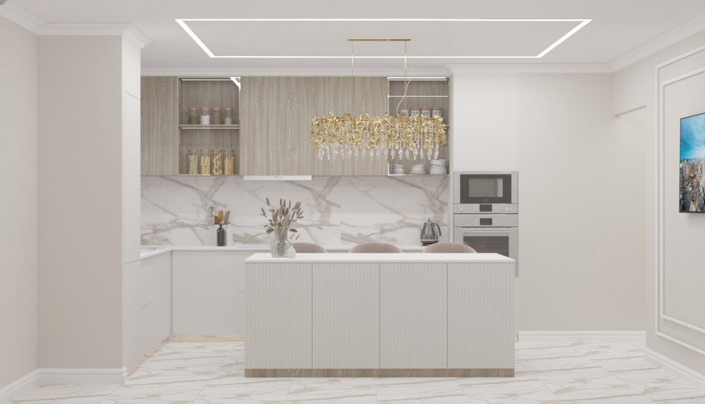 Обложка проекта: Кухня в частном доме