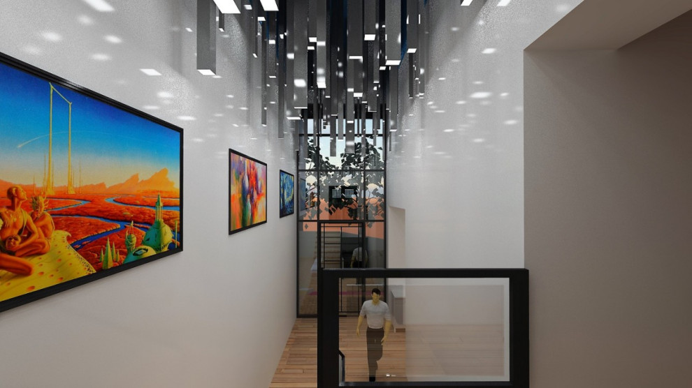 Дом на склоне