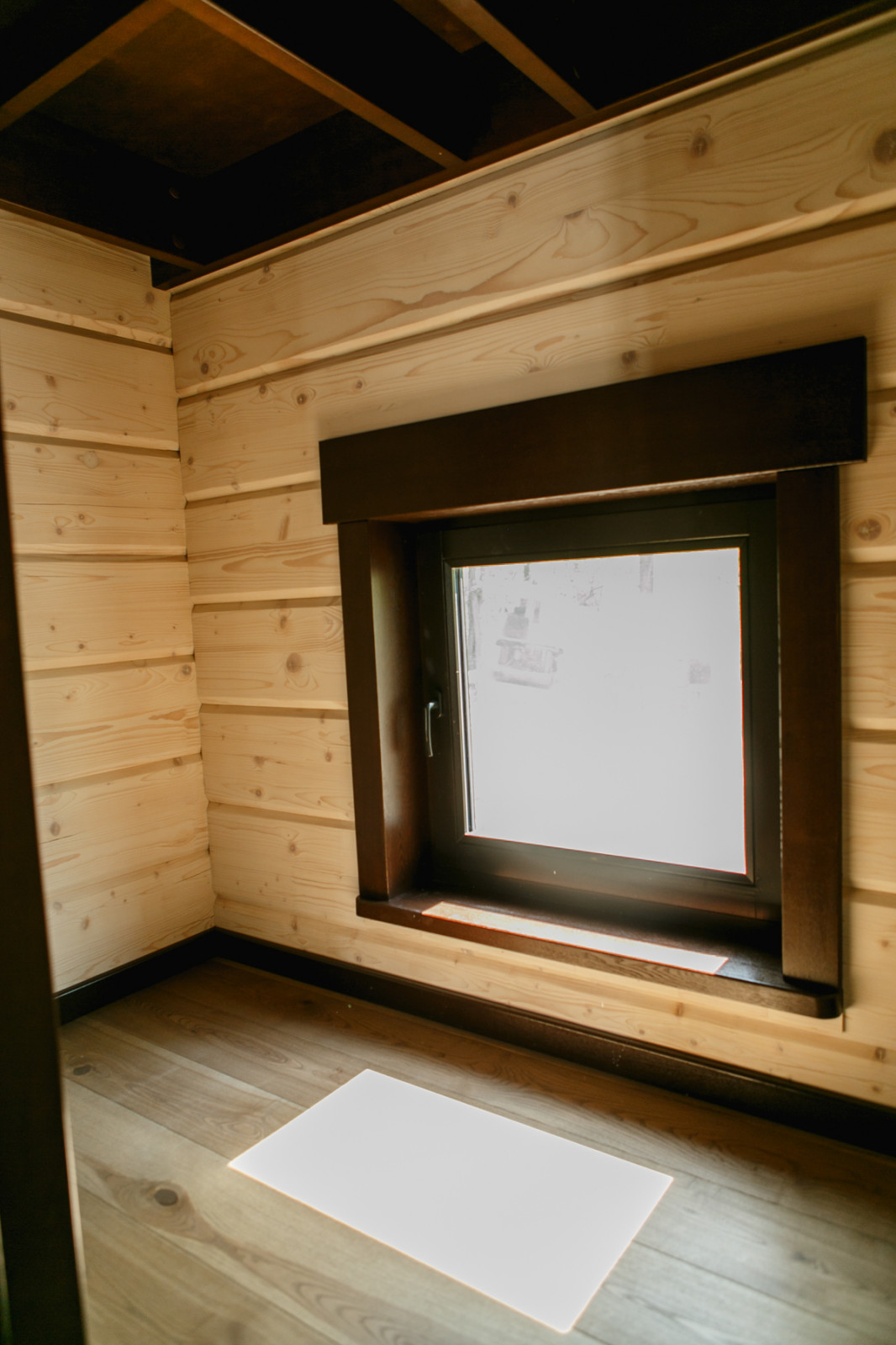 Интерьер дома из клееного бруса