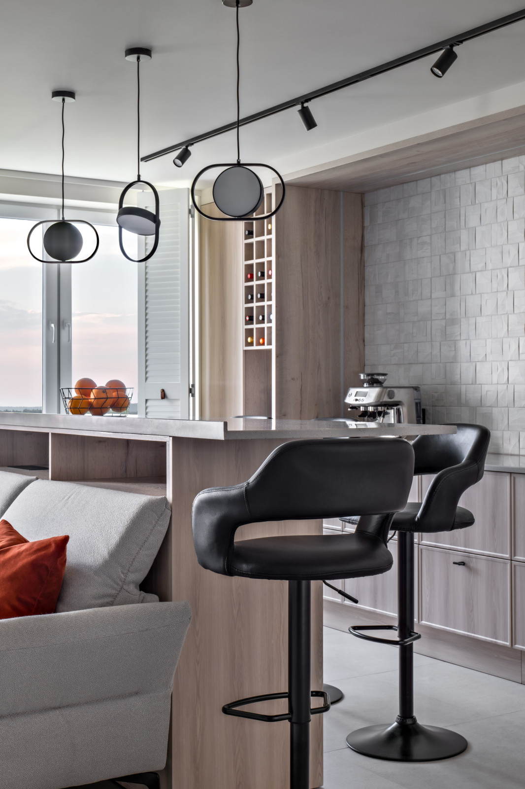 Квартира с яркими акцентами