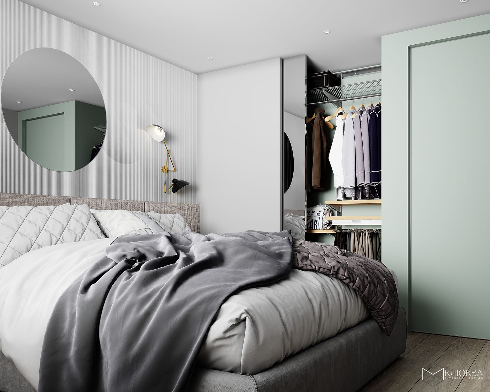 Проект квартиры 60 кв.м  г. Москва