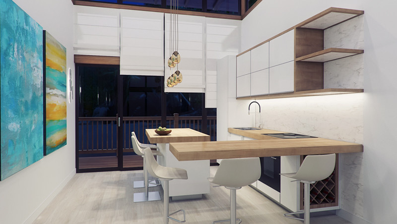 Дом на побережье индийского океана