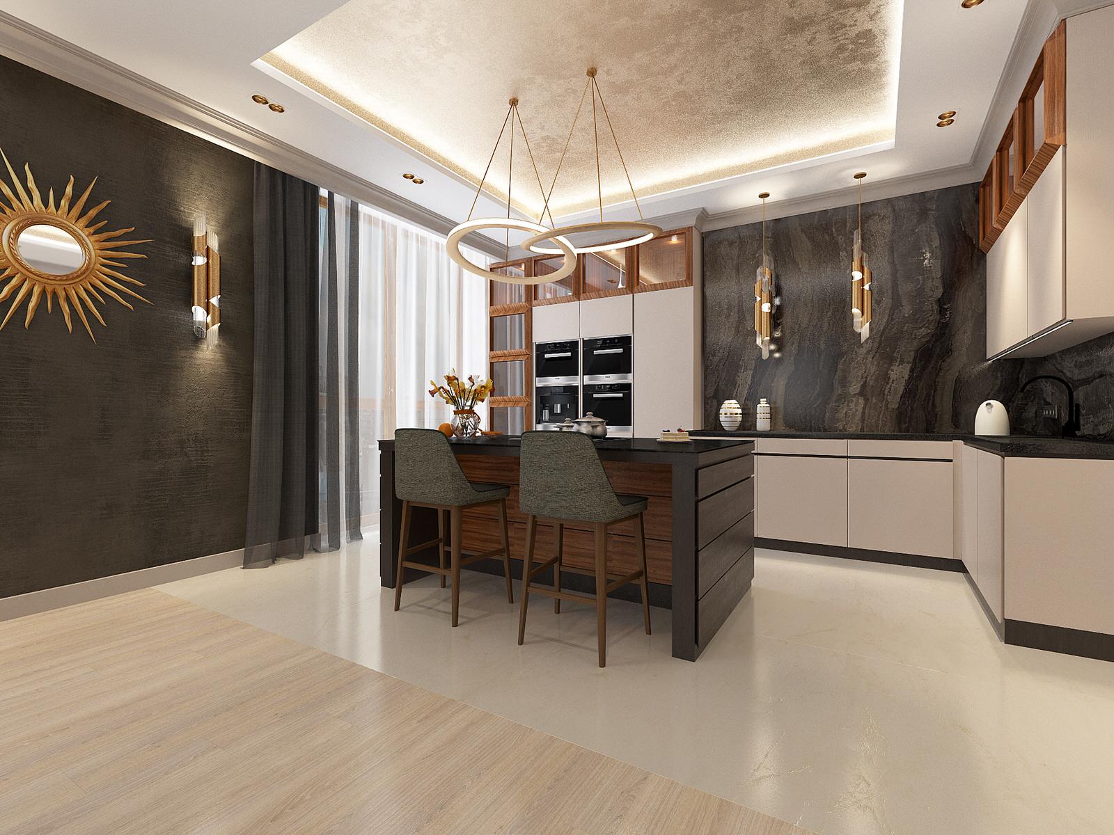 Кухня-гостиная