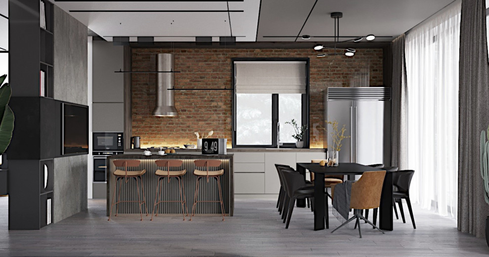 Дом в соснах