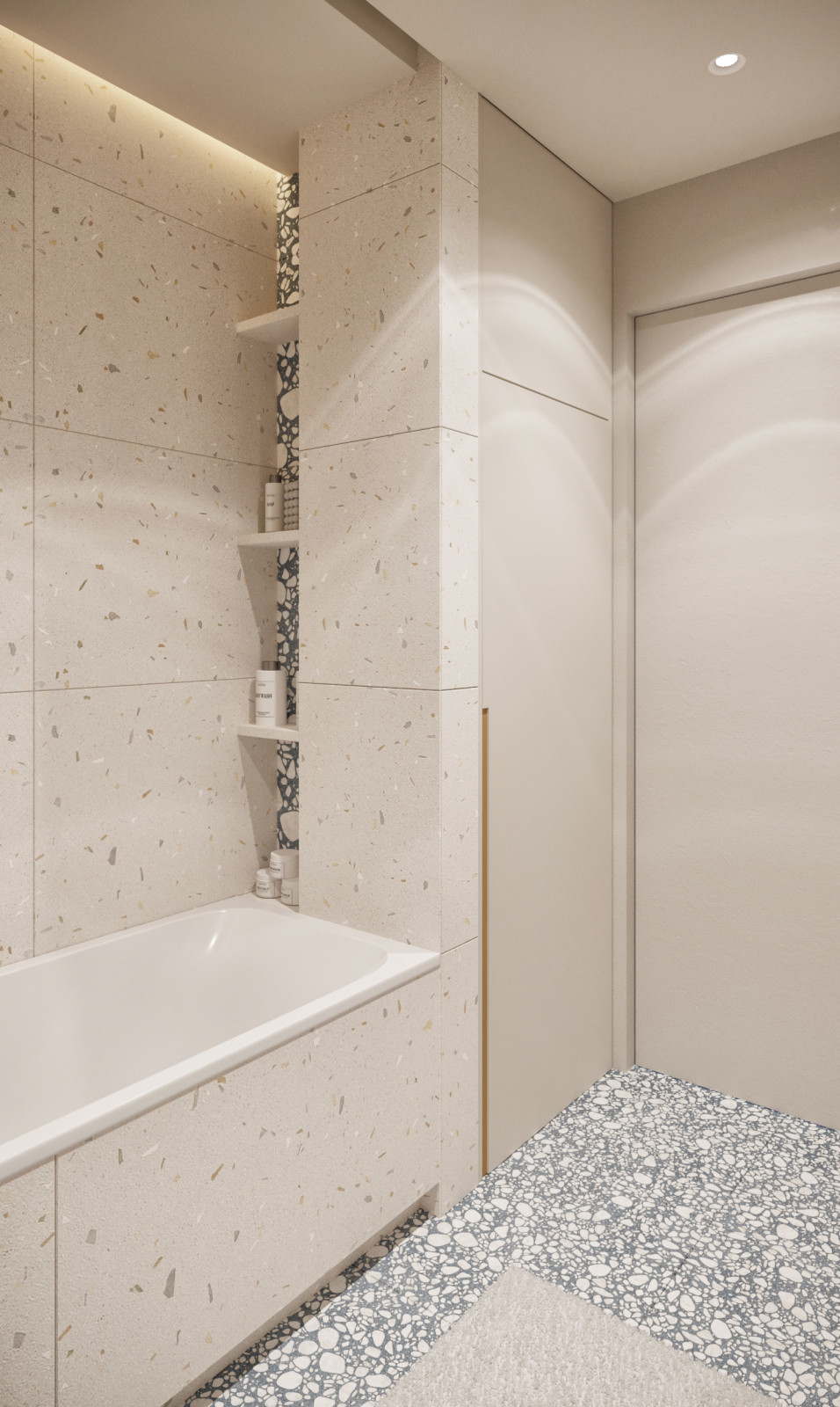 Проект двухкомнатной квартиры 72 м²