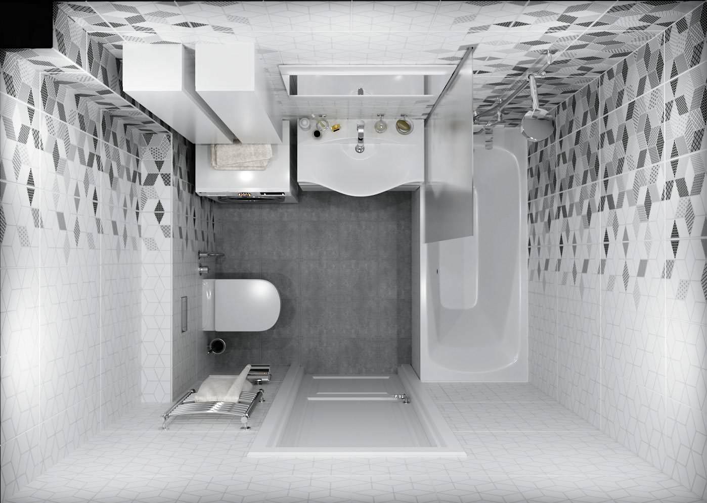 Проекты ванных комнат для магазина сантехники и плитки