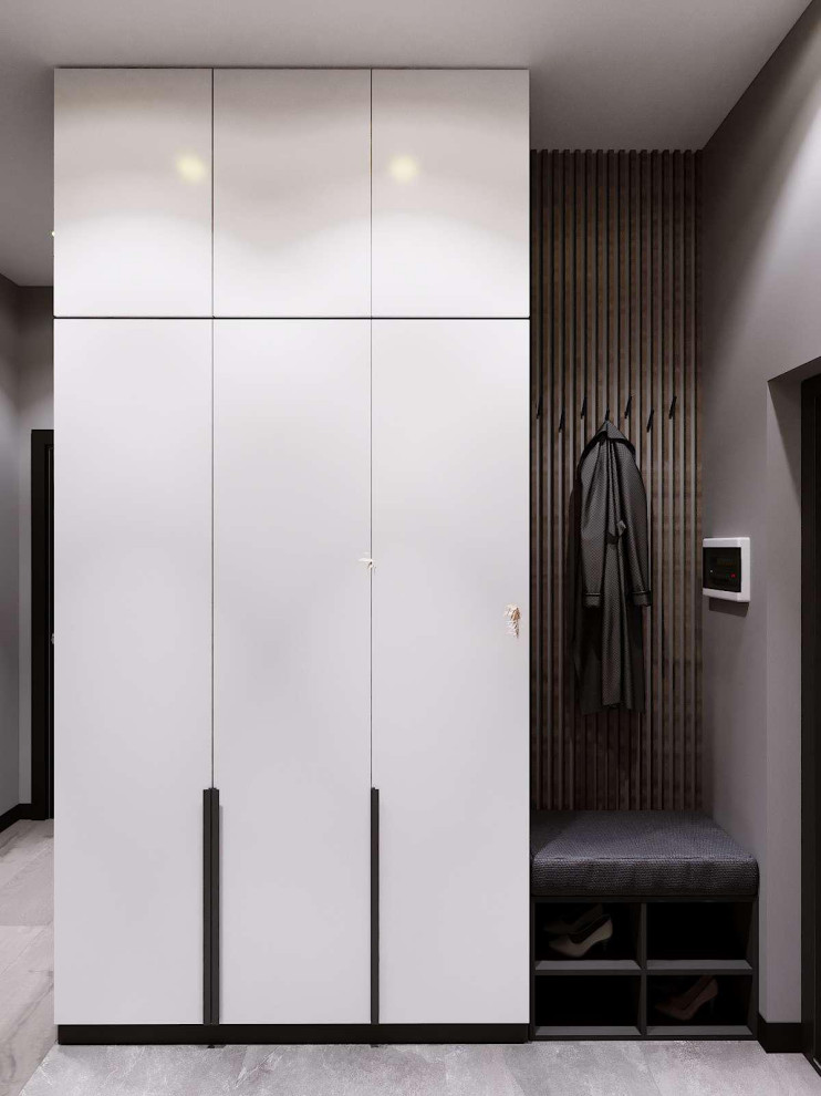 Обложка проекта: Дизайн-проект  квартира в ЖК «Живописный» 56 м²