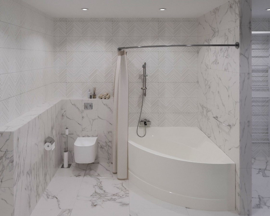 Обложка проекта: Частный дом в светлых тонах