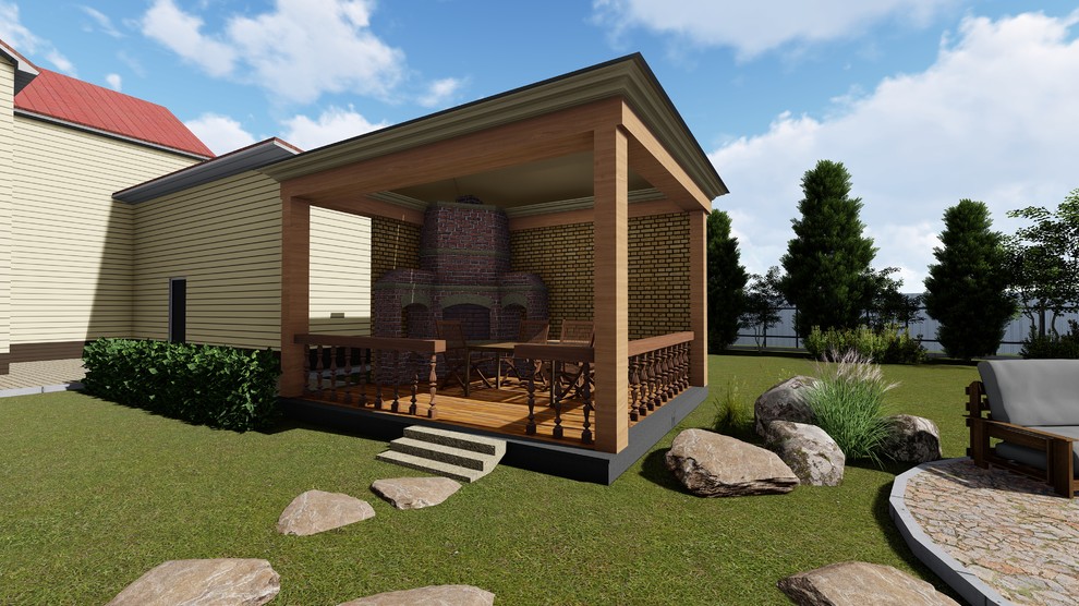 Ландшафтный дизайн-проект участка 15 соток