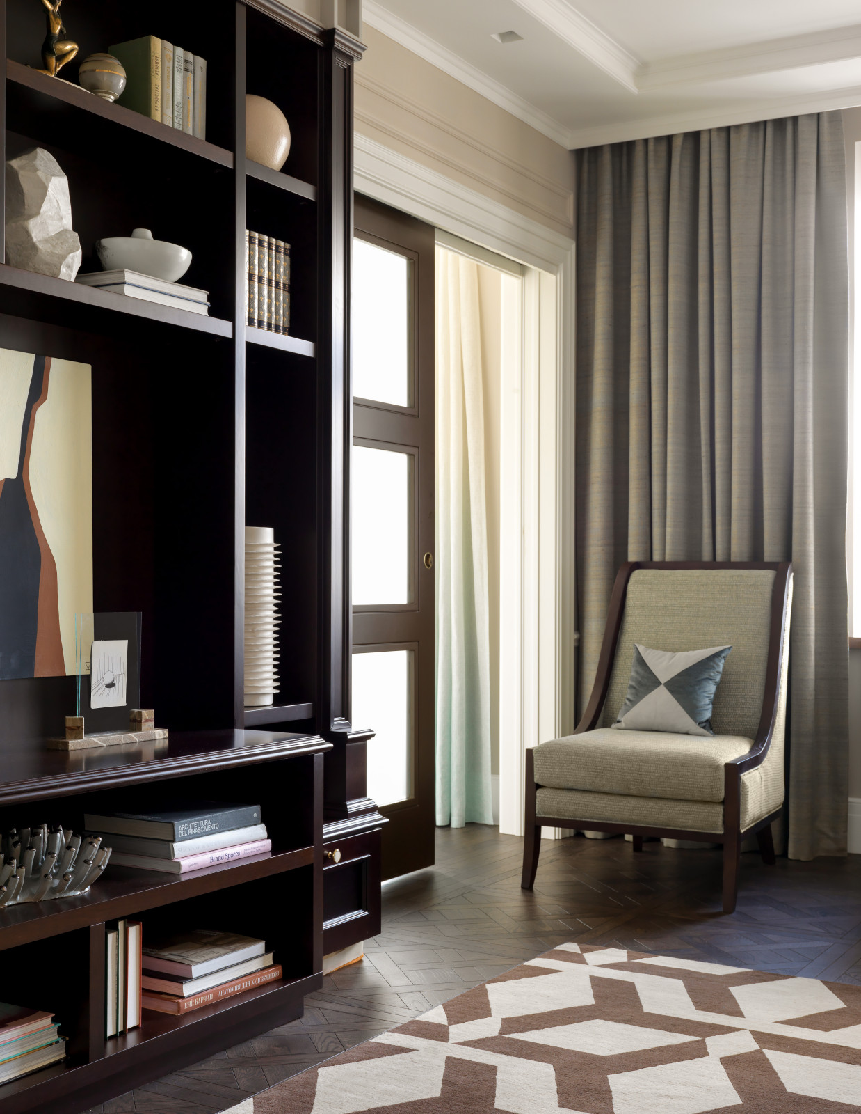 АМЕРИКАНСКИЙ ИНТЕРЬЕР в "ПРОФЕССОРСКОЙ КВАРТИРЕ"