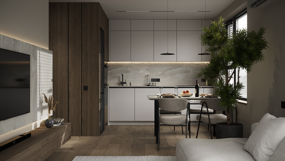 Кухня-гостиная