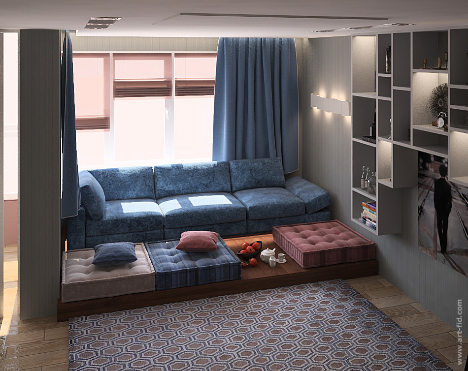 Обложка проекта: Квартира со смарт-стеклом и Умным домом в Москве