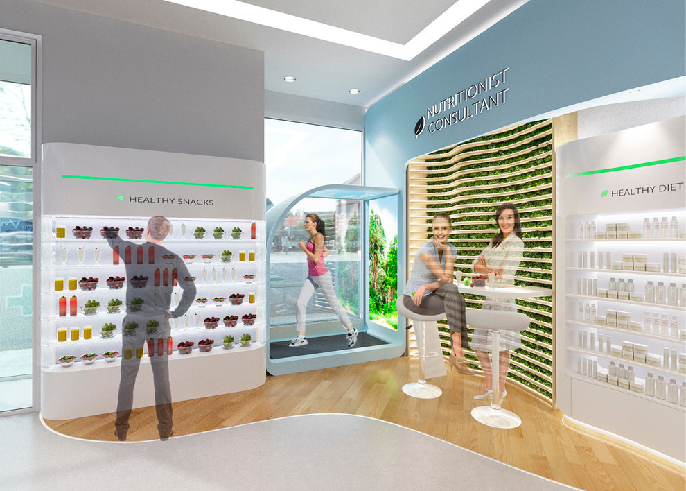 Диетолог и капсула бега