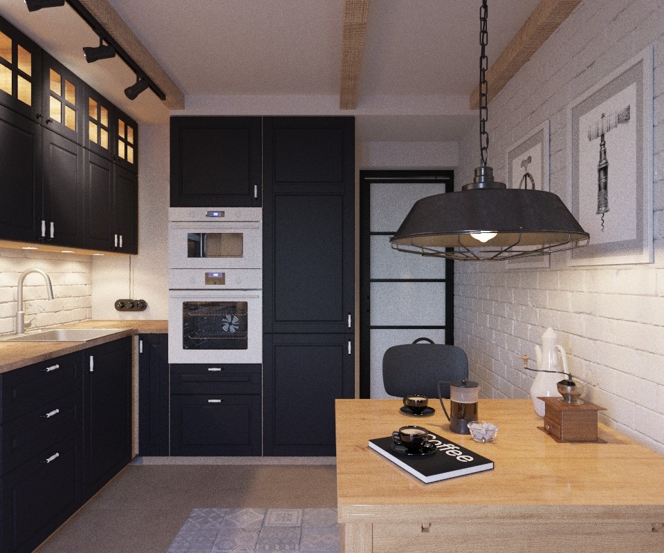 Интерьер квартиры в скандинавском стиле. Екатеринбург.