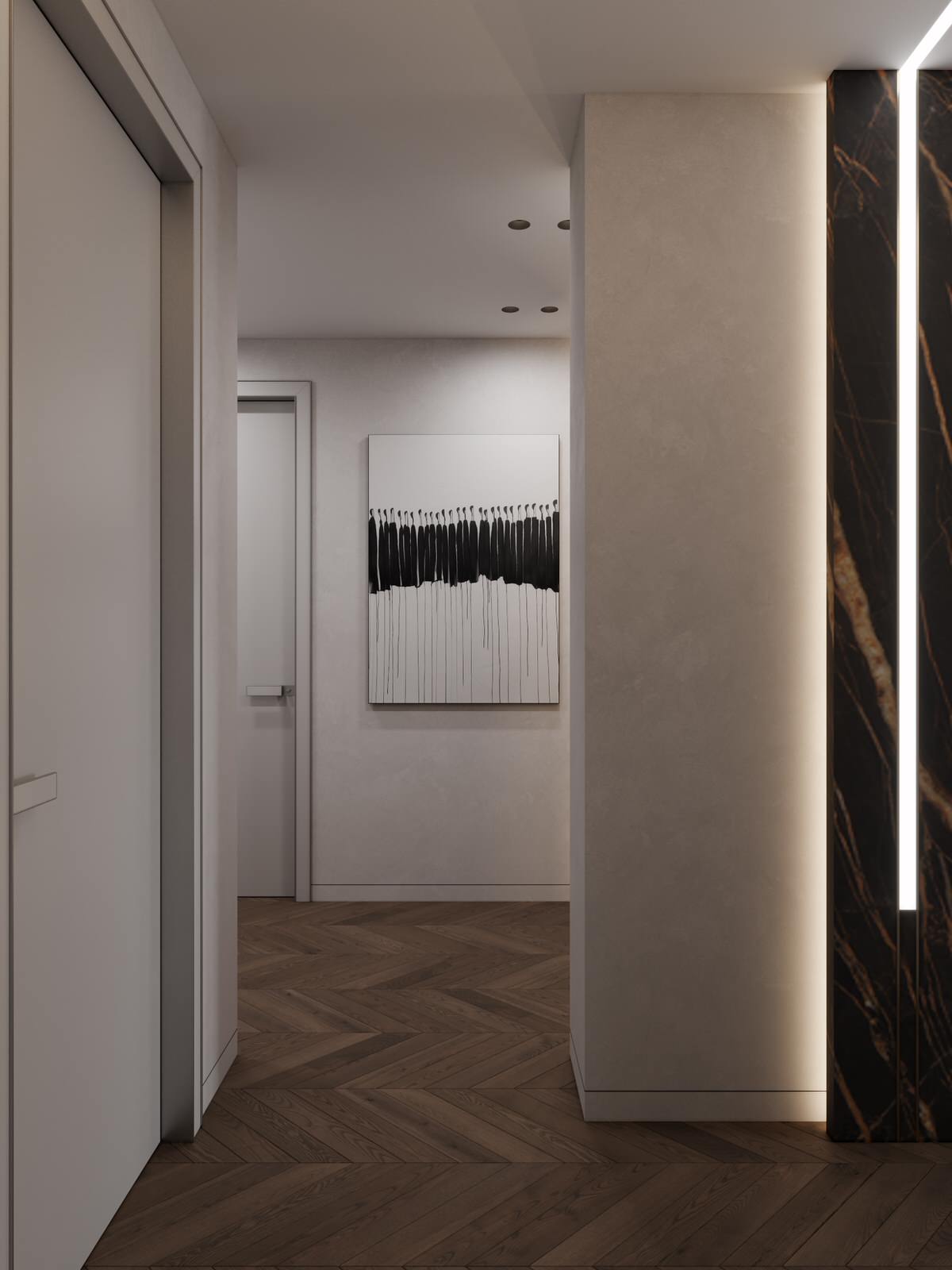 Дизайн четырёхкомнатной квартиры в ЖК "Наследие" | Москва | Россия |