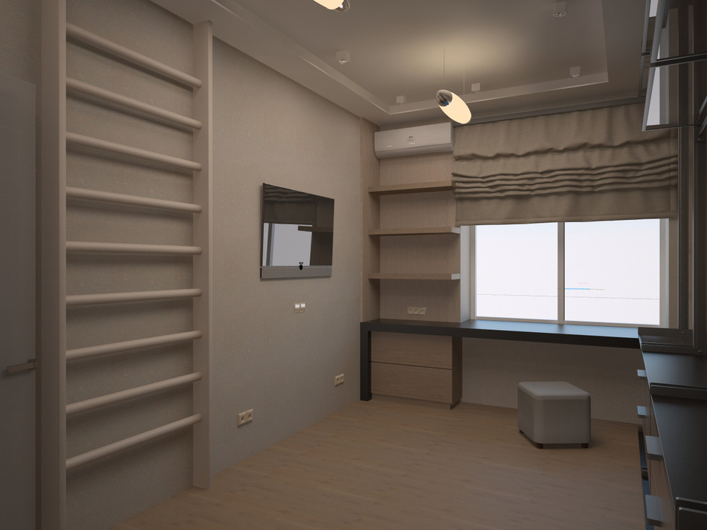 Дизайн проект квартиры с трансформируемыми перегородками