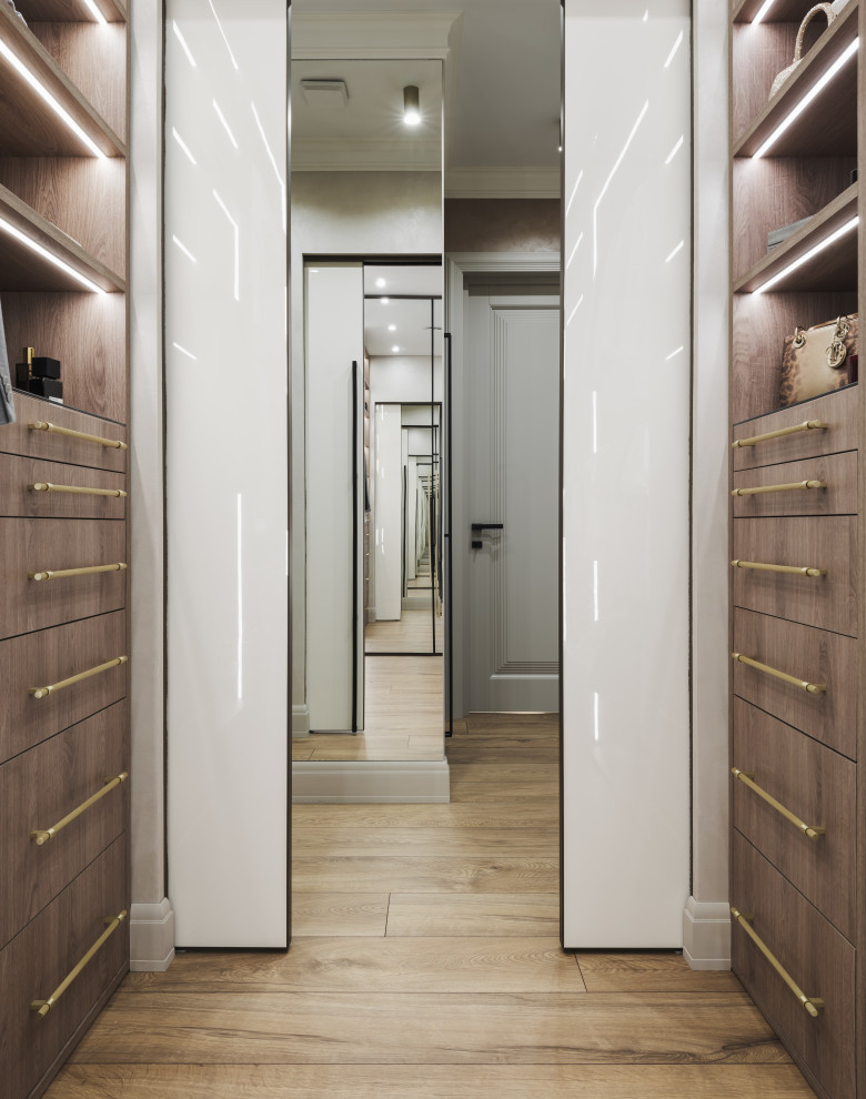 Реализация современной четырехкомнатной квартиры площадью 170 м²