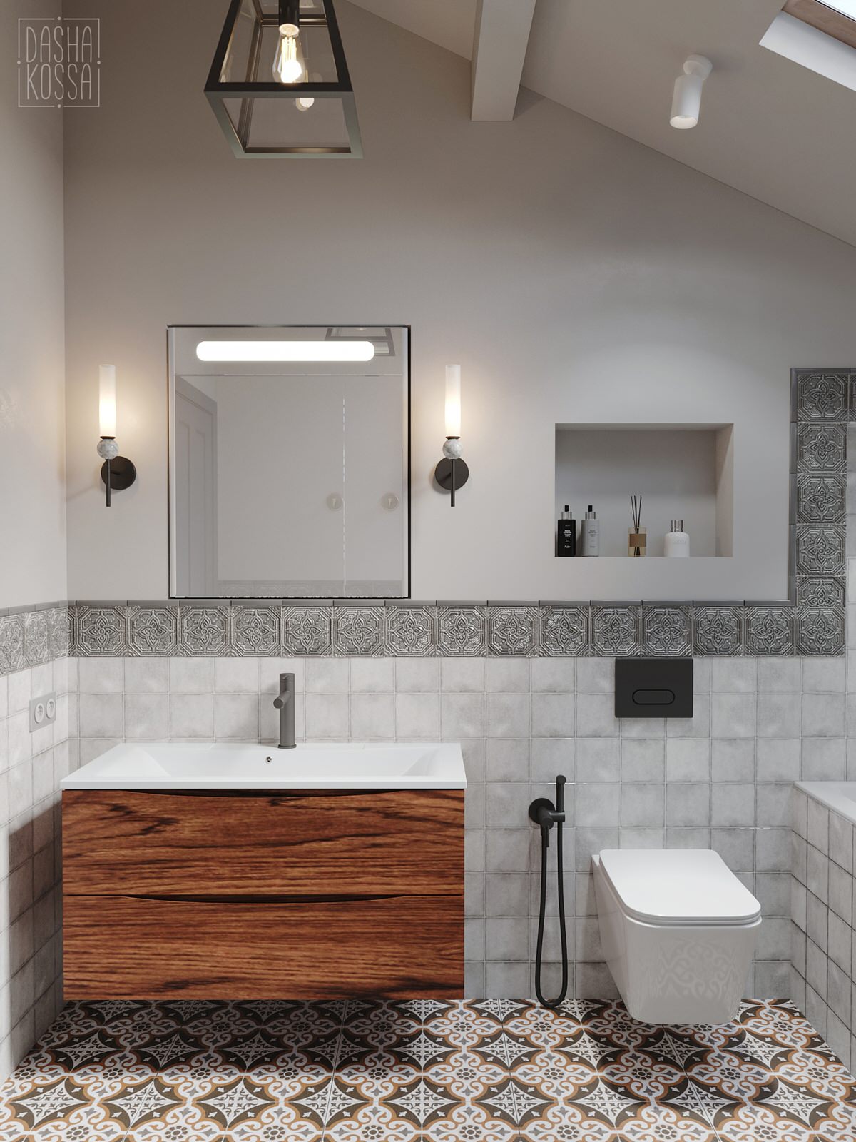 Двухуровневая квартира, шоу рум для девелоперов