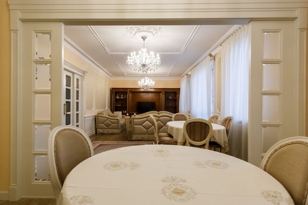 Ремонт пятикомнатной квартиры 265 кв.м в классическом стиле