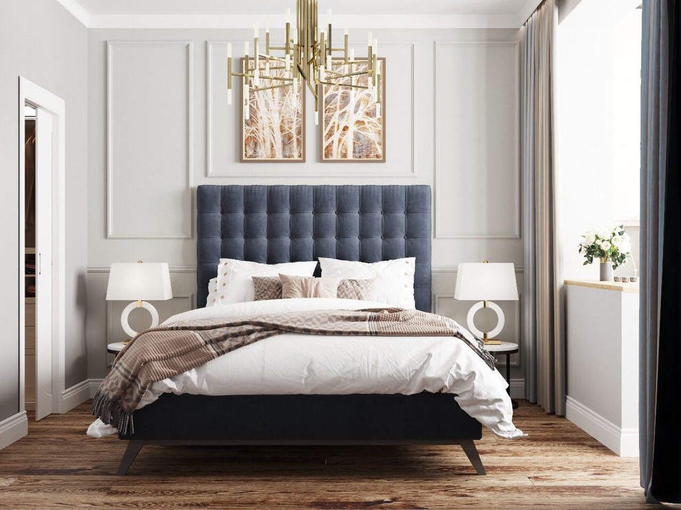 Дизайн трёхкомнатной квартиры в современной классике