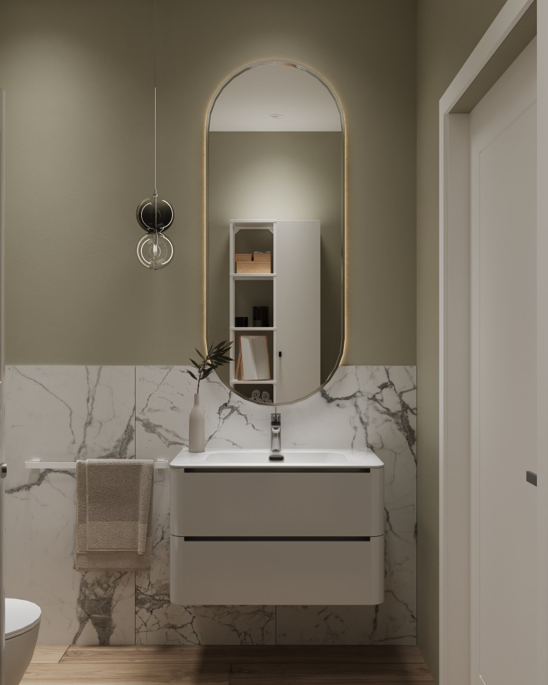 Частный дом с небольшой высотой потолков