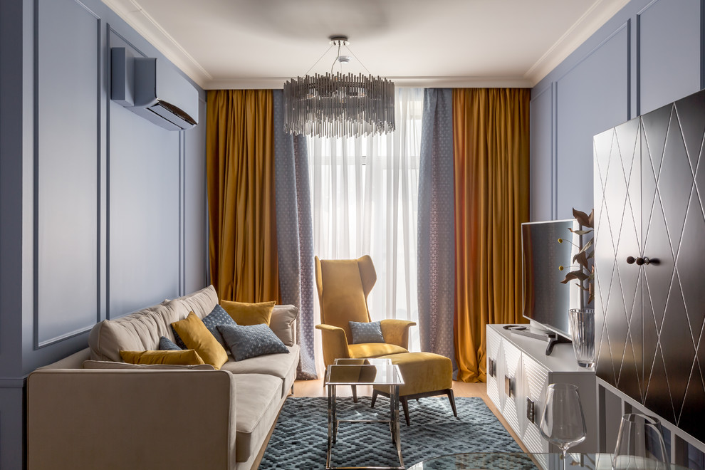 Благородная эклектика. Квартира в Москве.