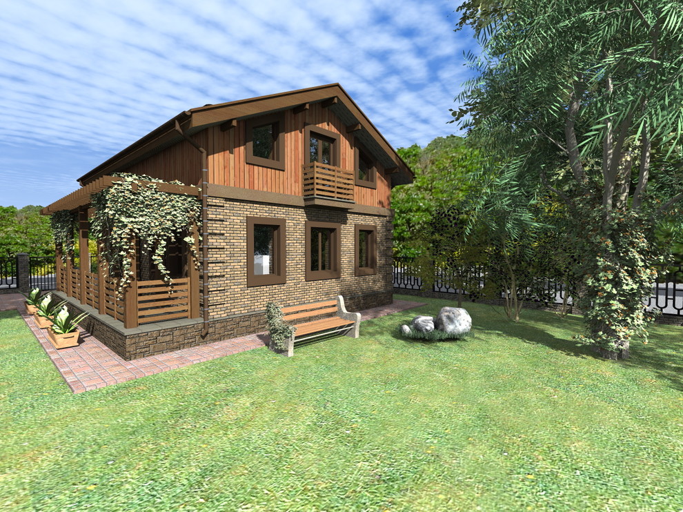 Дачный домик для пожилой пары