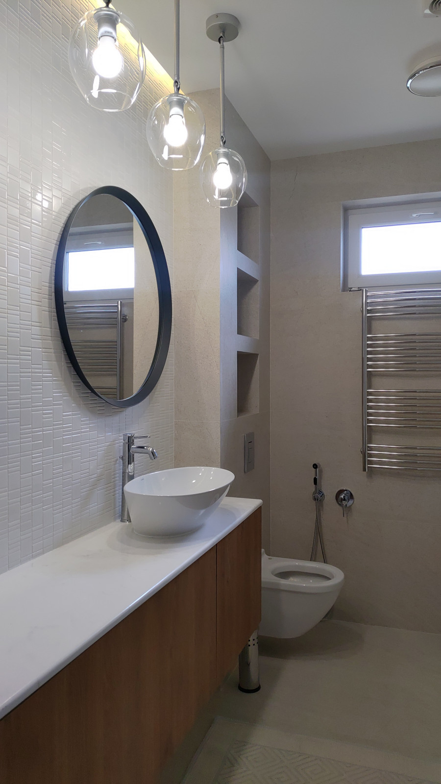 Частный дом в Нижней Гостагайке в светлом минималистичном стиле