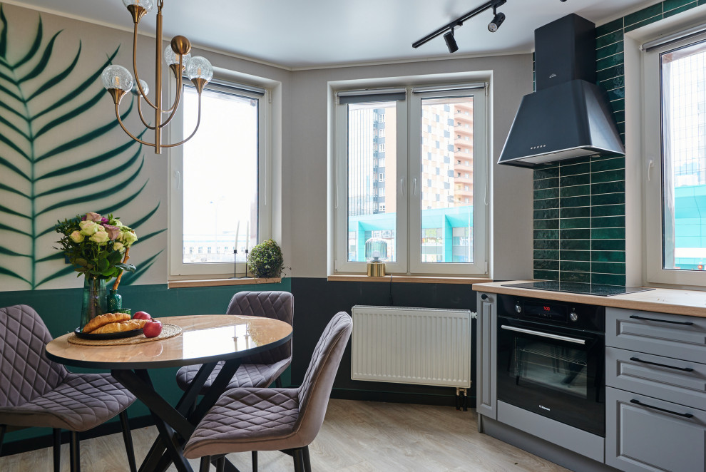 яркий и уютный интерьер на Заречной