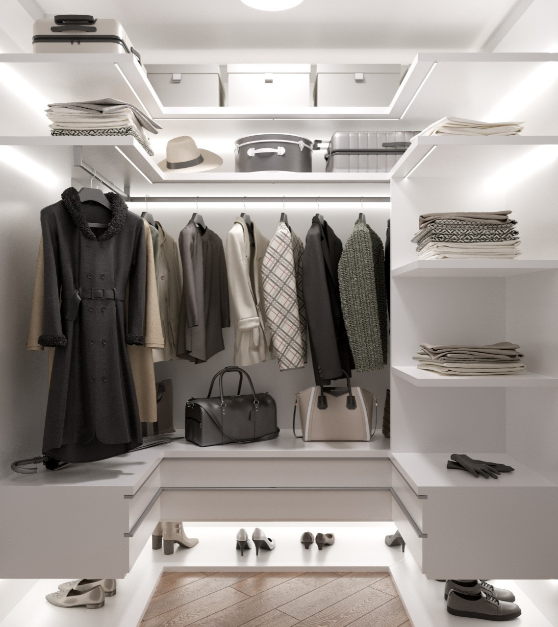 Лед и пламень. Гардеробная.