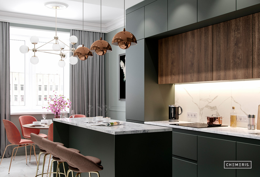 Обложка проекта: Апартаменты в ЖК Омега Хаус, г. Архангельск