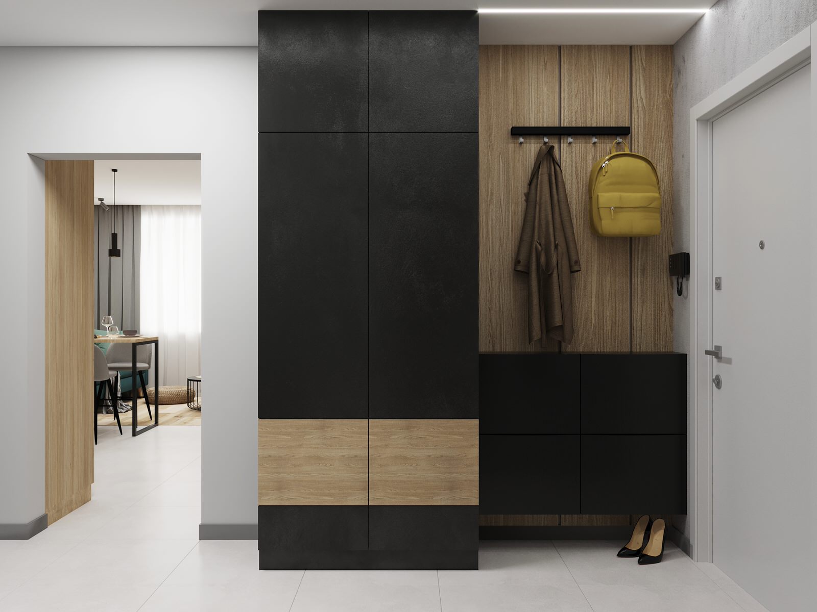 2-комн. квартира для пары в Бабяково, в ЖК Зелёный квартал