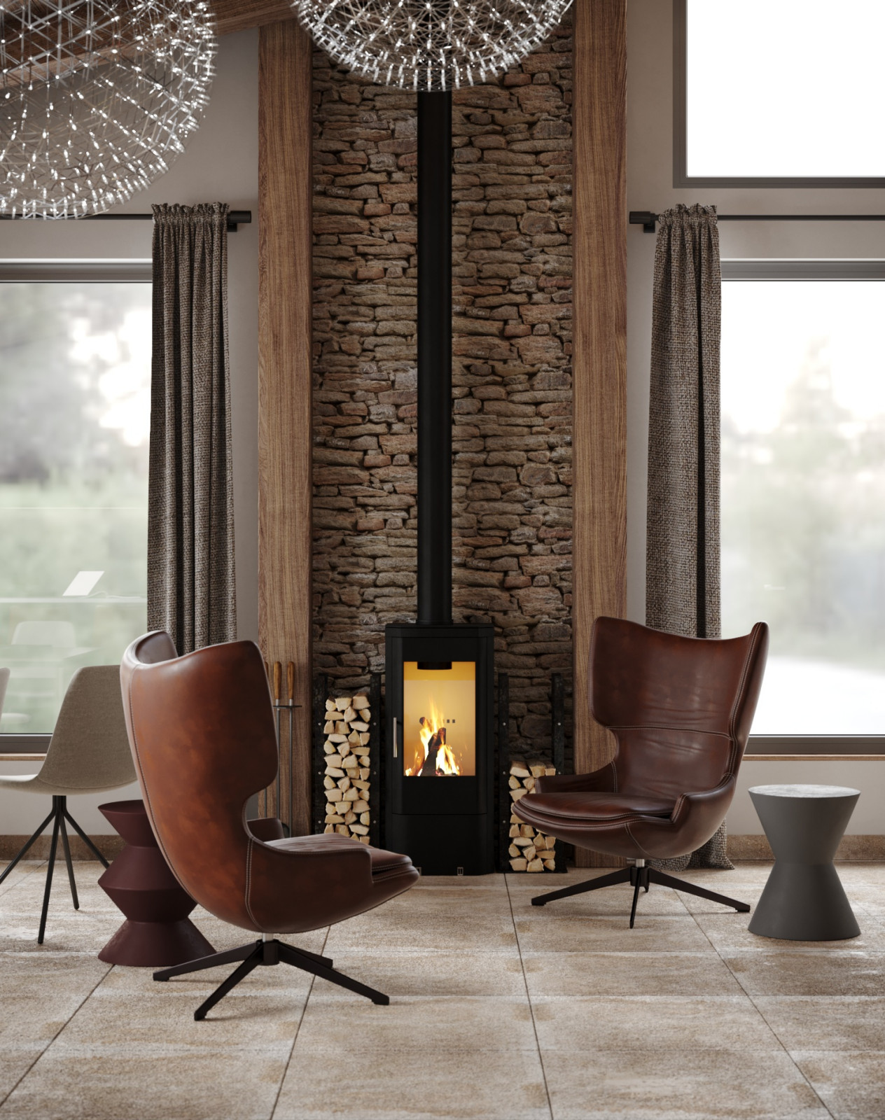 Обложка проекта: Современное шале