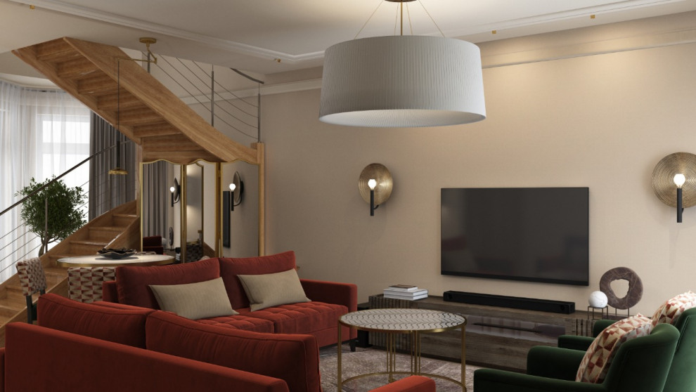 Дизайн интерьера гостиной