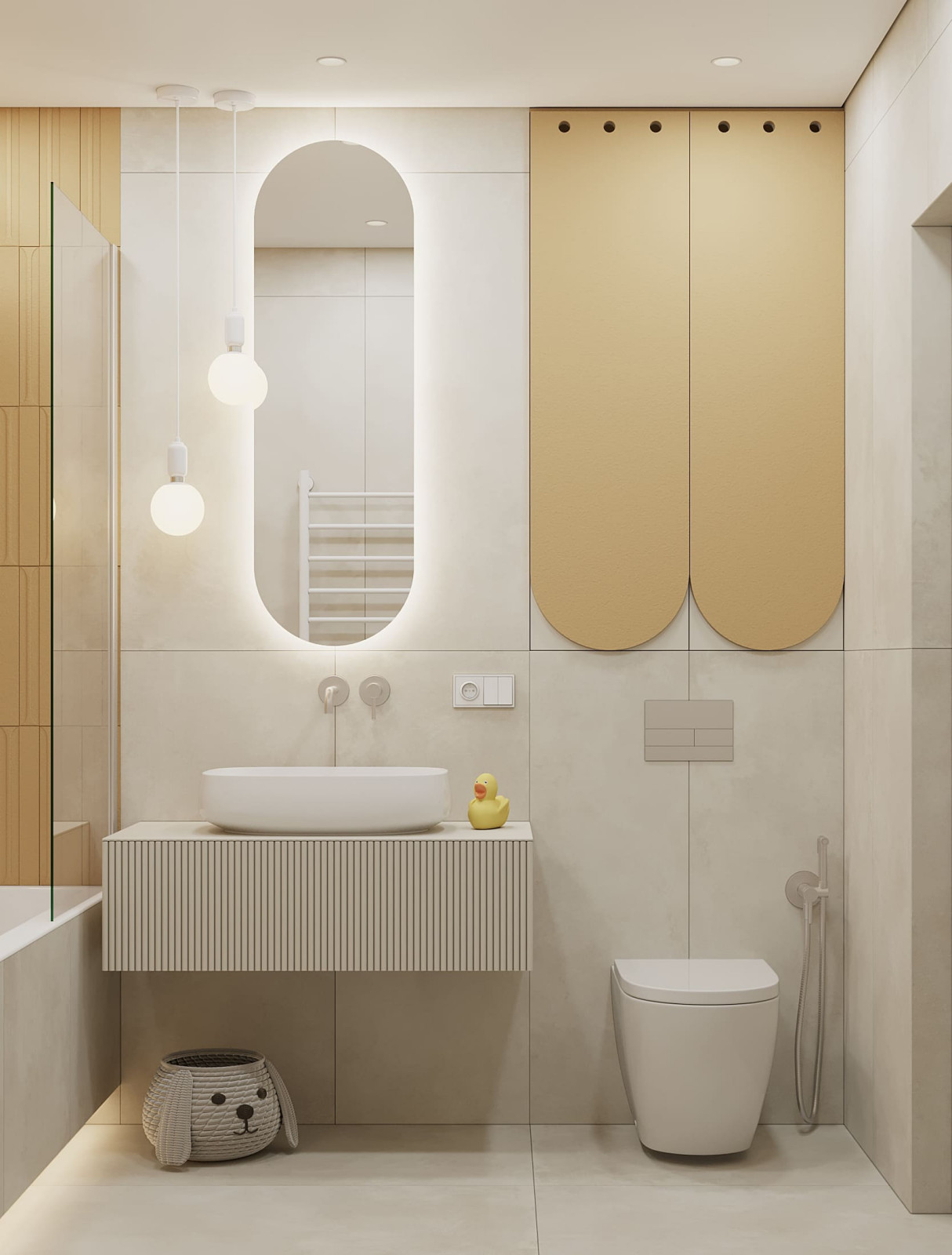 Дизайн-проект пентхауса для молодой пары